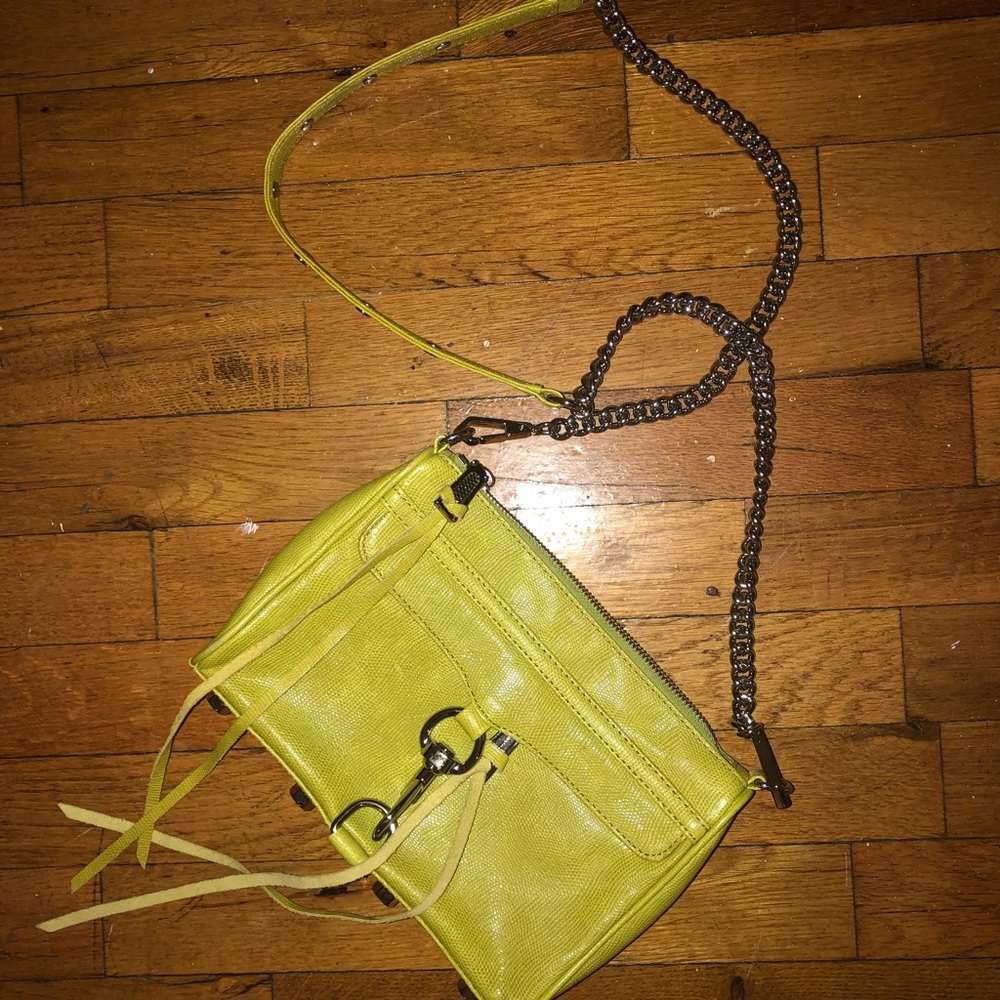Rebecca Minkoff Lime Green Purse Handbag